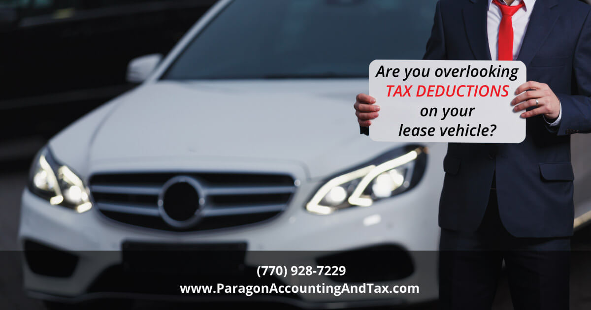 tax deductions on a lease vehicle