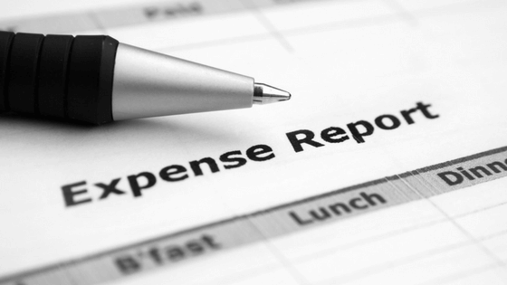 Using An Expense Report